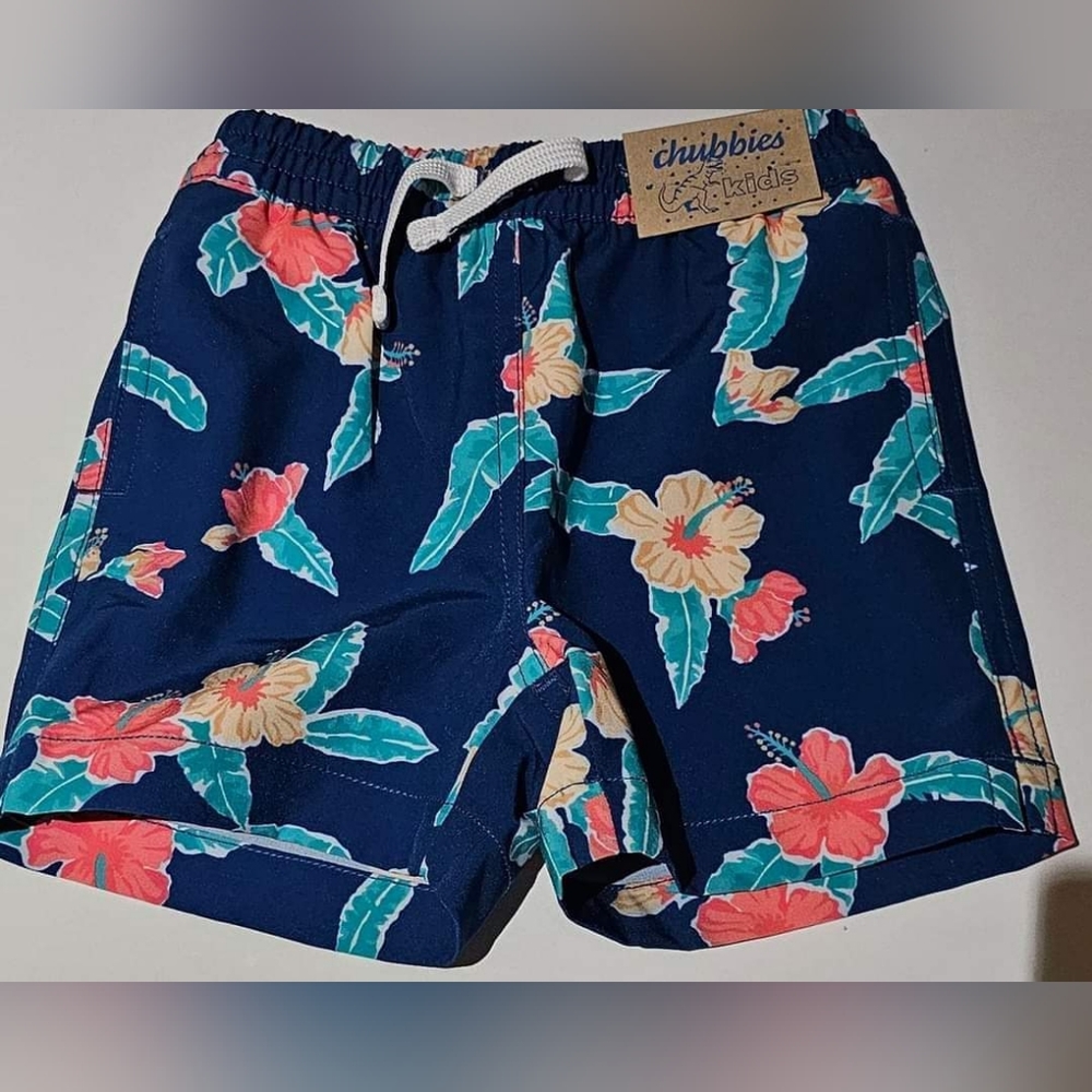 New Chubbies kids (Chubbies kids (The Floral Reefs kids swim) kids swim